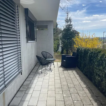 Naturoase, Moderne Architektur - Arbeitsplatz - Klimaanlage - Parkplatz - Waschmaschine * Vöhringen
